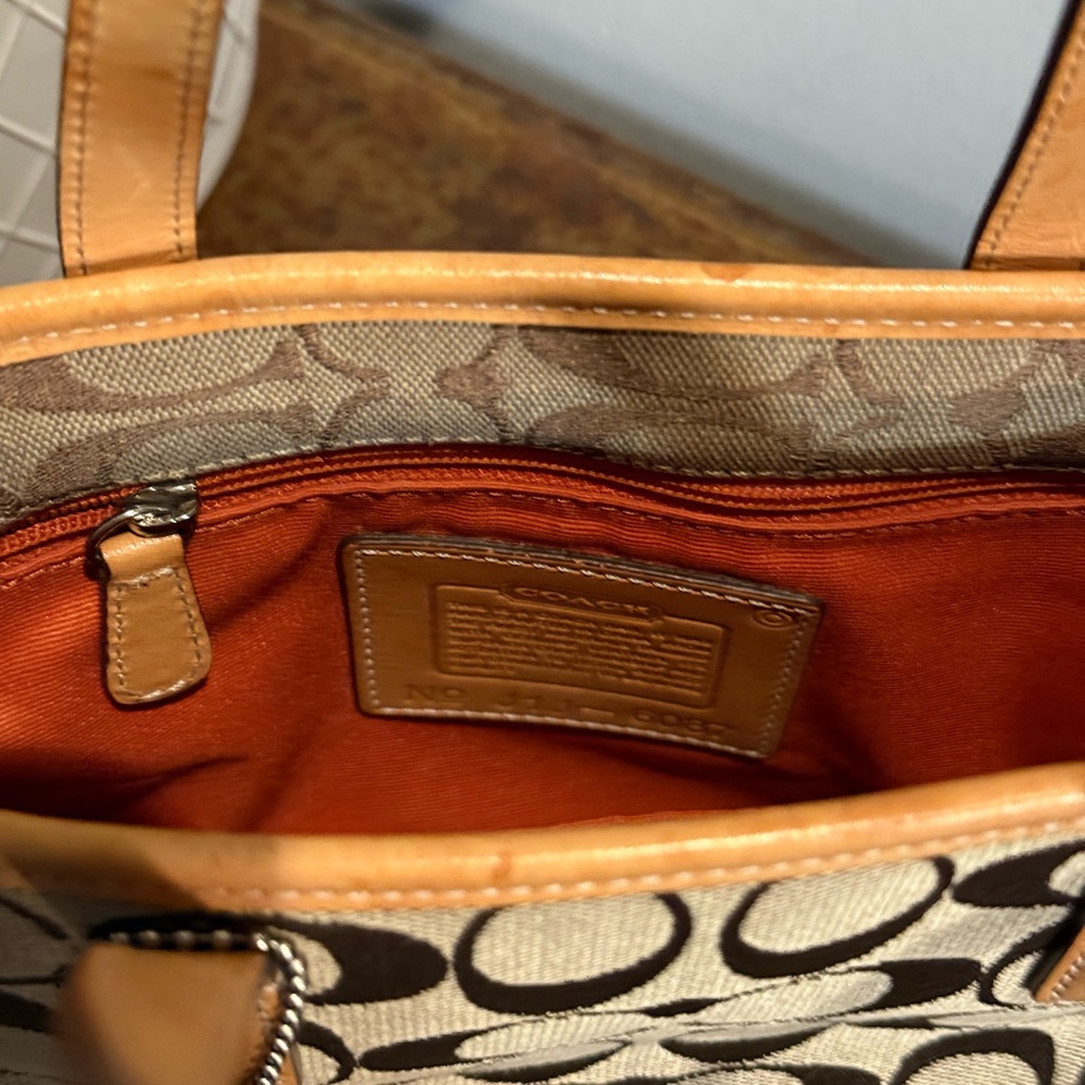 Vintage Coach Mini Lunch Tote - super RARE! - Picture 5 of 8